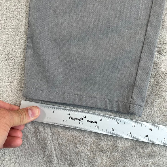 Canali Casual Pants Men 40x34 Light Grey Regular Fit Stretch Made Italy NWT $495 - Picture 10 of 12